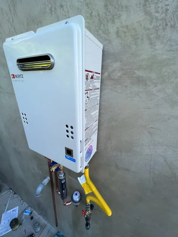 Tankless water heater installation for Bleachery homes